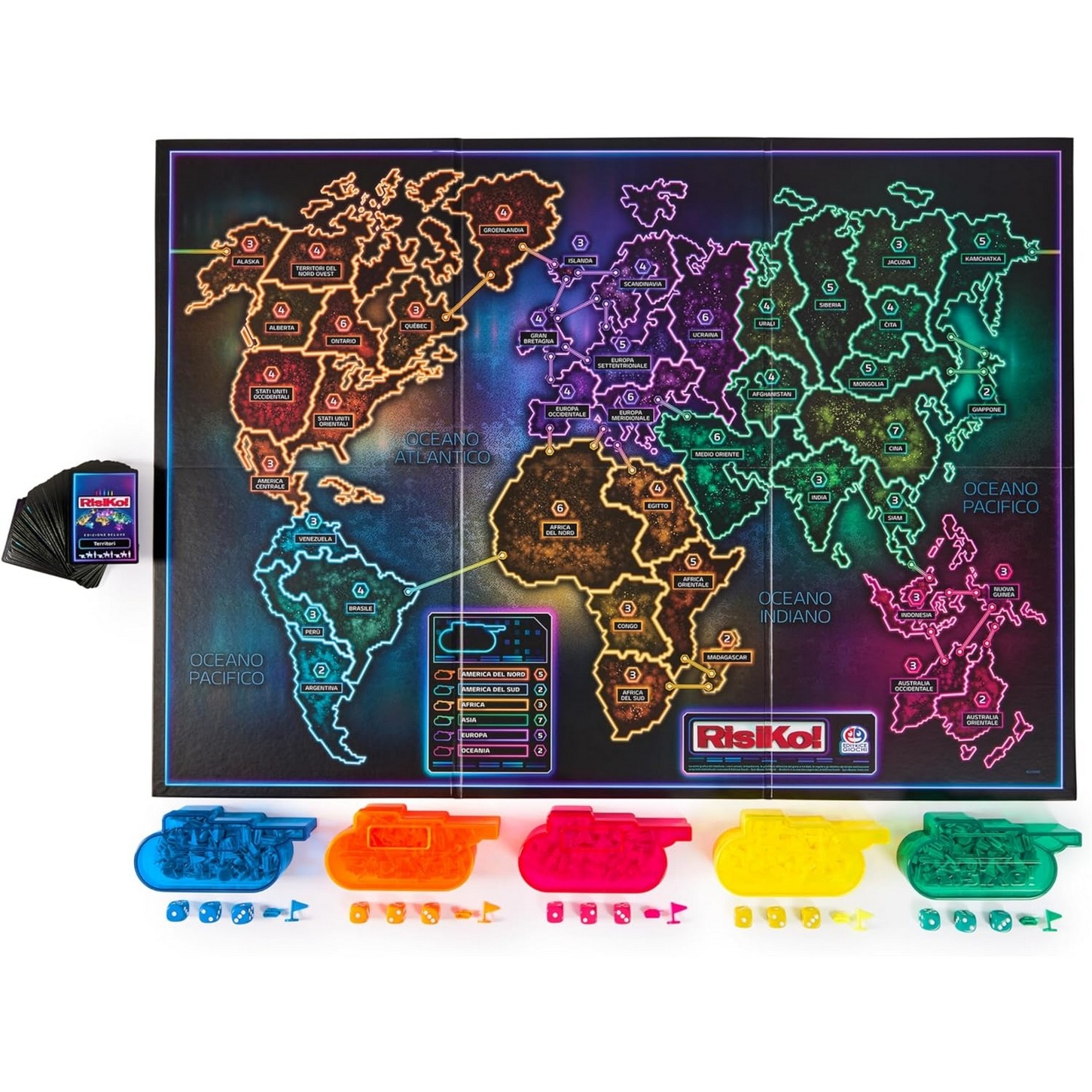 Risiko Deluxe board game edition Af Interni